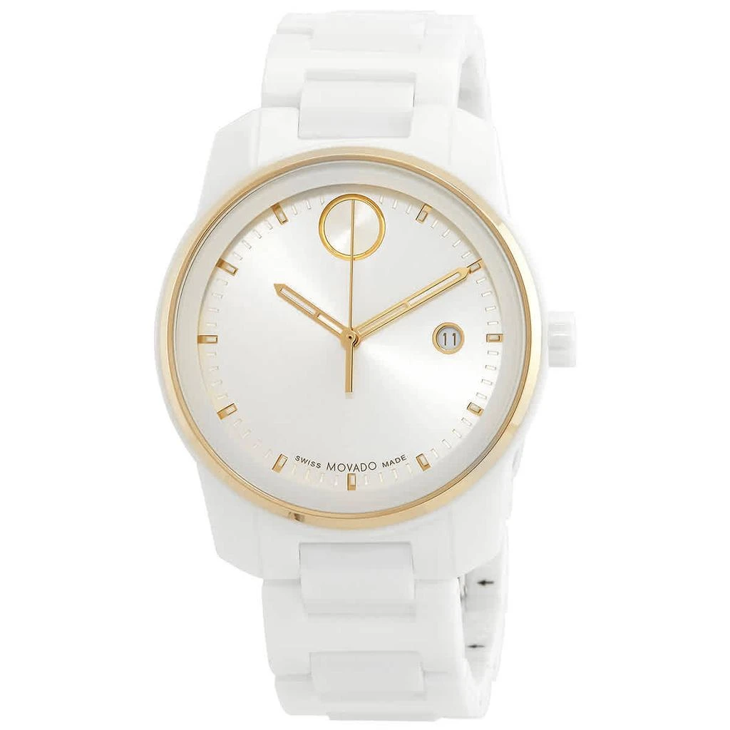商品Movado|Bold Verso Quartz White Dial Men's Watch 3600900,价格¥5628,第1张图片