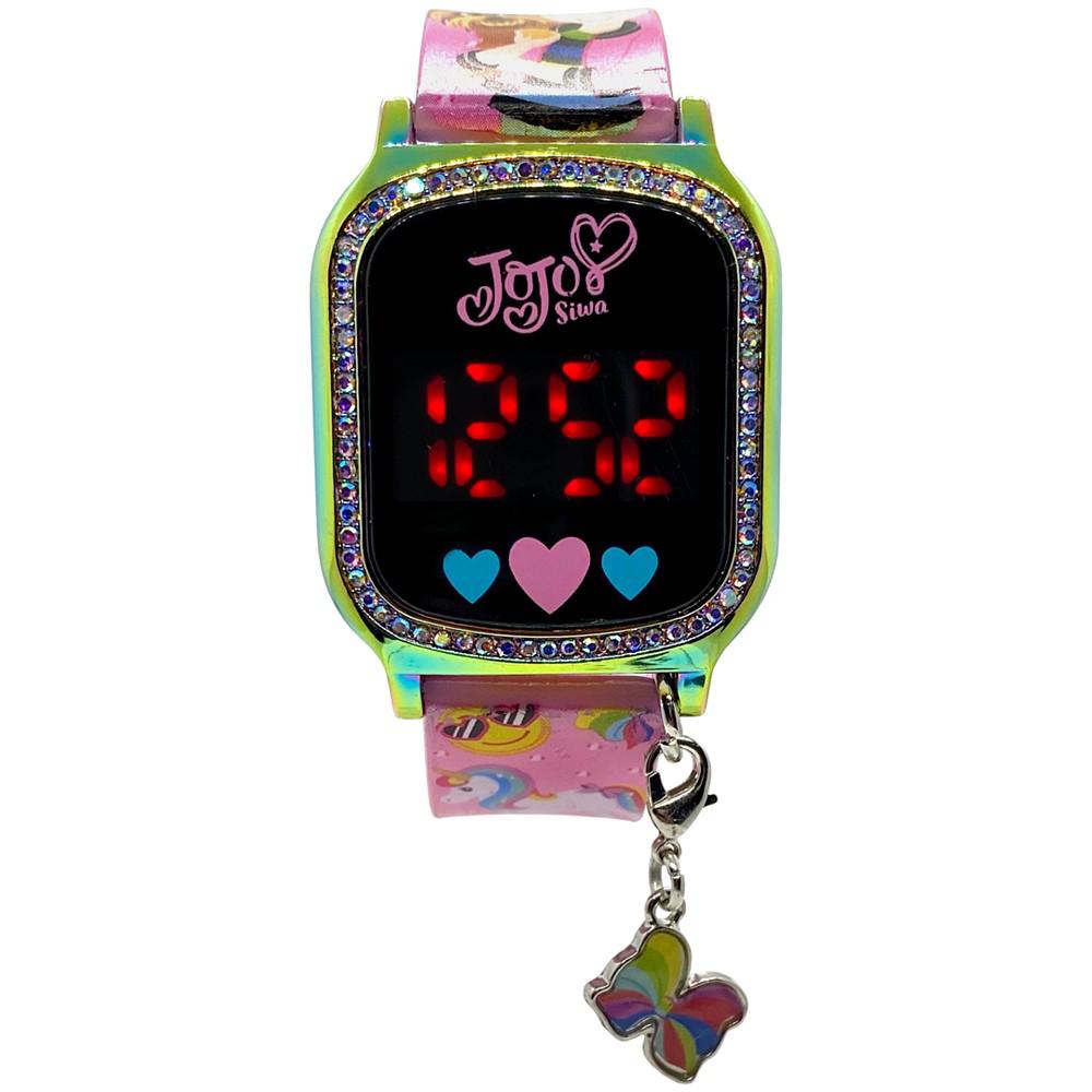 Kid's Jojo Siwa Pink Silicone Strap Touchscreen Watch 36x33mm商品第1张图片规格展示