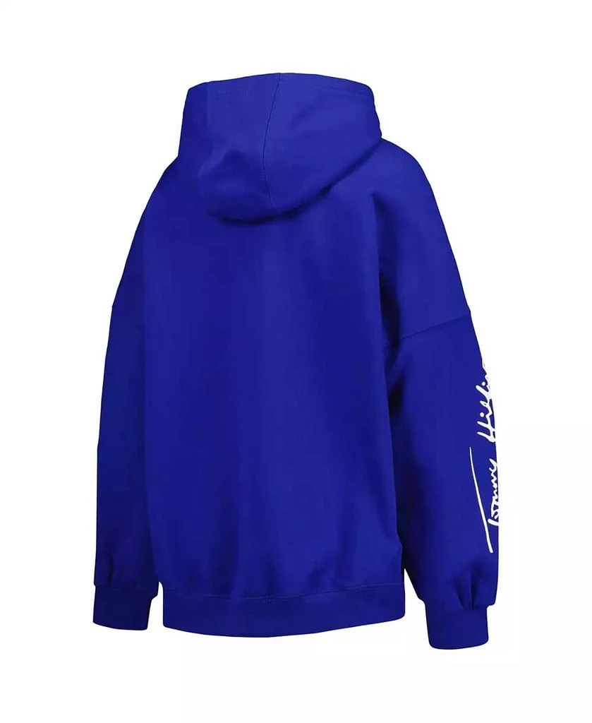 商品Tommy Hilfiger|Women's Royal Los Angeles Rams Becca Drop Shoulder Pullover Hoodie,价格¥502,第3张图片详细描述