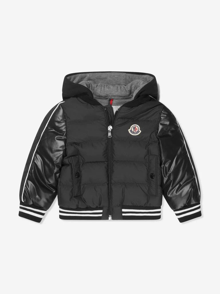 商品Moncler|Moncler Enfant Baby Boys Down Padded Merih Bomber Jacket,价格¥3907,第1张图片