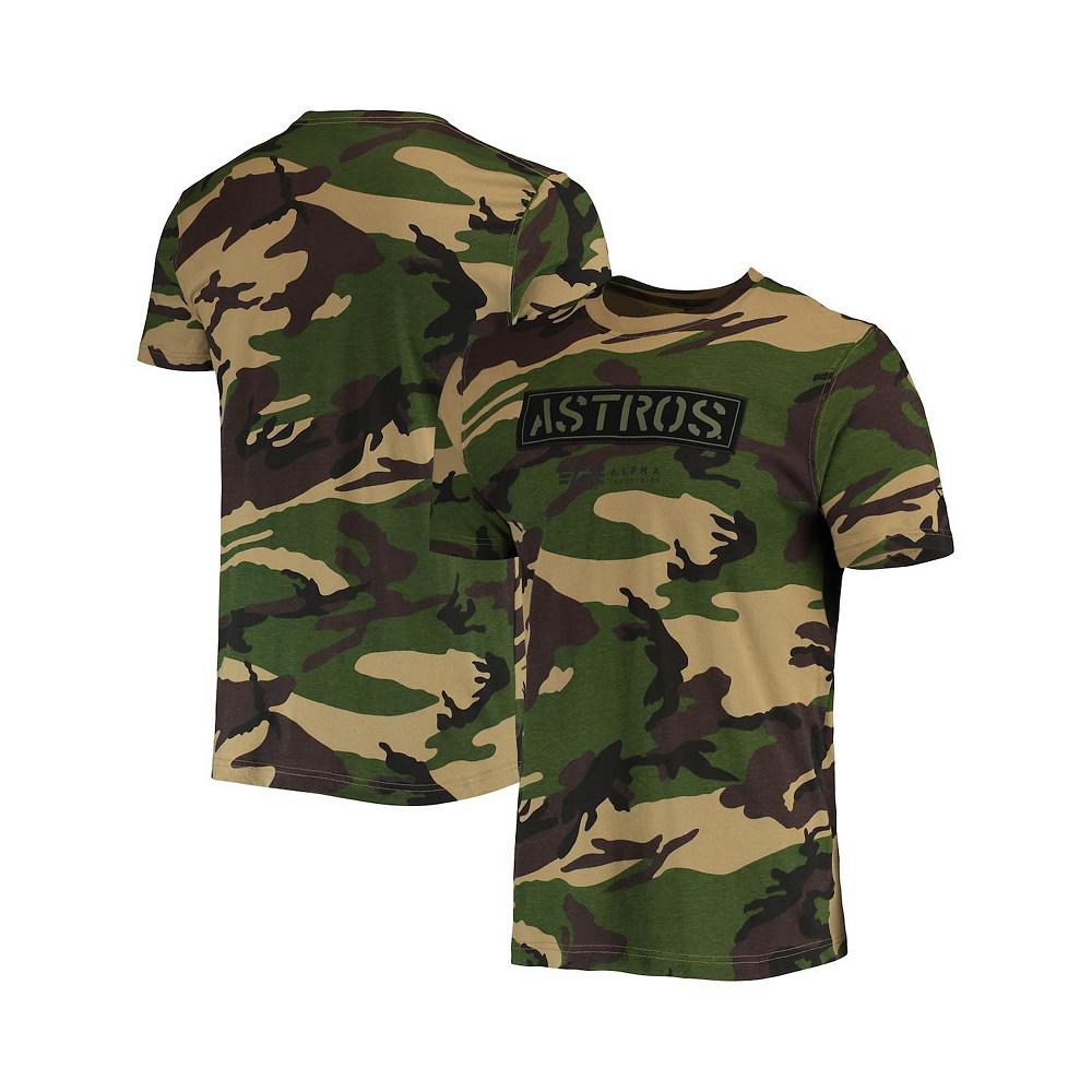 Men's Camo Houston Astros Club T-shirt商品第1张图片规格展示