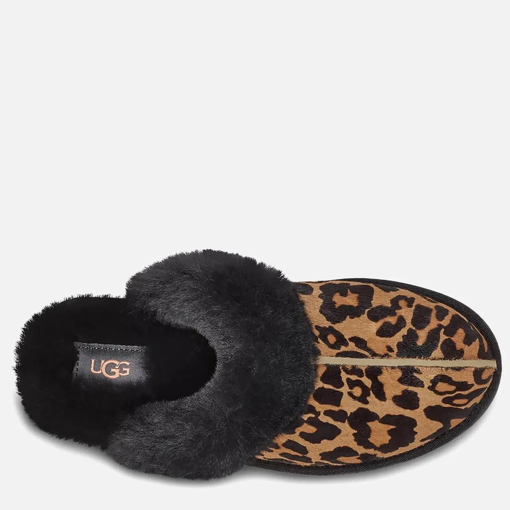 商品UGG|UGG Women's Scuffette Ii Panther Print Slippers - Butterscotch,价格¥422,第2张图片详细描述