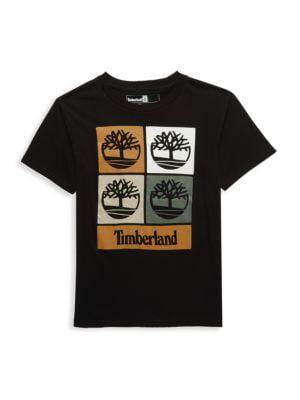 商品Timberland|Boy's Graphic Logo T-Shirt,价格¥96,第1张图片