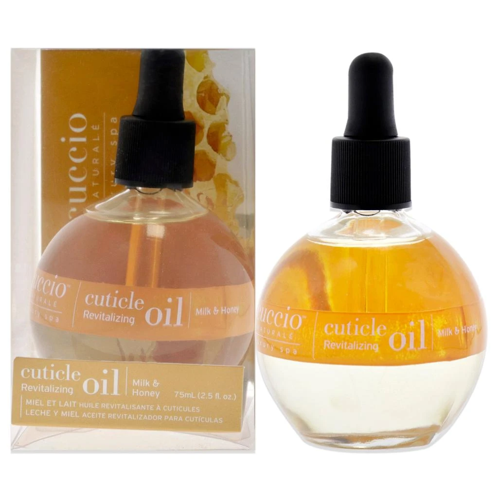 商品Cuccio Naturale|Cuticle Revitalizing Oil - Milk and Honey Manicure by Cuccio Naturale for Unisex - 2.5 oz Oil,价格¥94,第1张图片