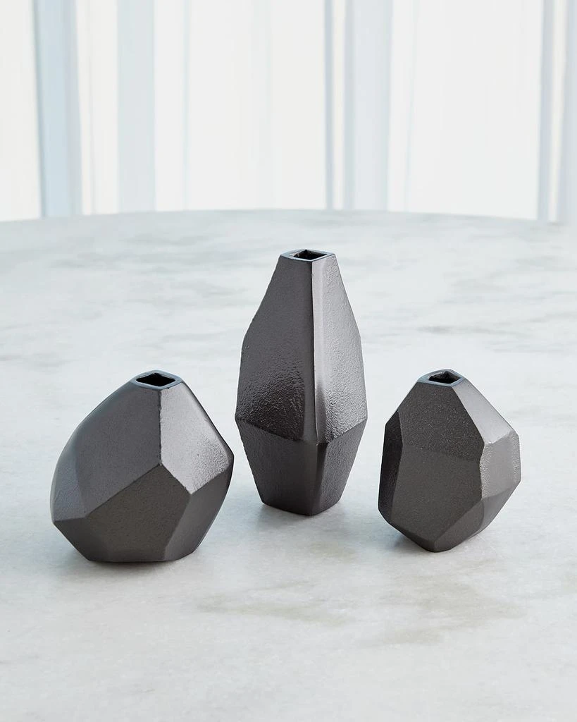 商品Global Views|Geo Vases, Set of 3,价格¥683,第1张图片