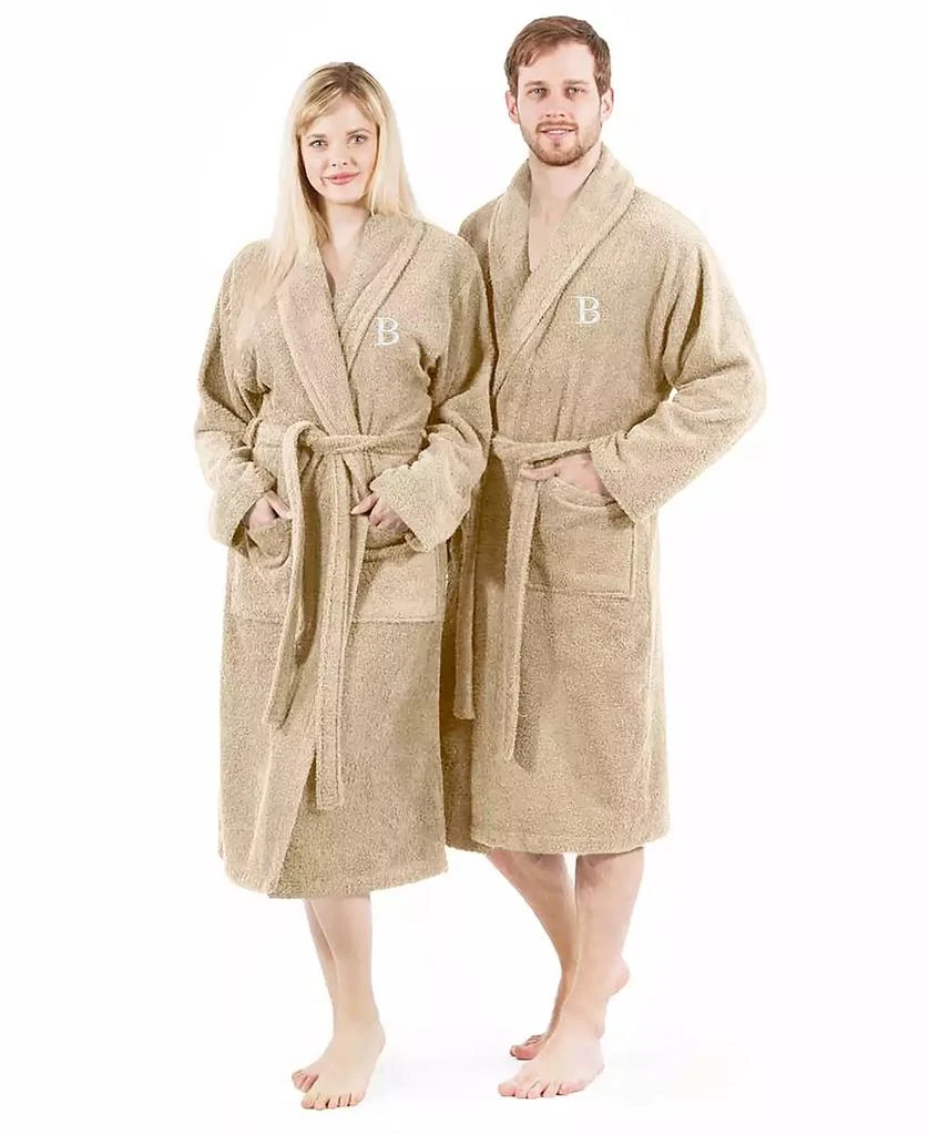 商品Linum Home Textiles|Bookman Font 100% Turkish Cotton Unisex Terry Bathrobe,价格¥789,第3张图片详细描述