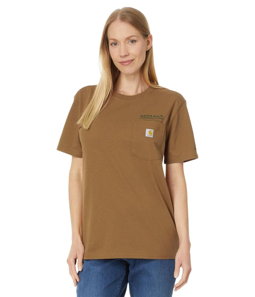 商品Carhartt|Loose Fit Heavyweight Short Sleeve Sequoia National Park Graphic T-Shirt,价格¥189,第1张图片