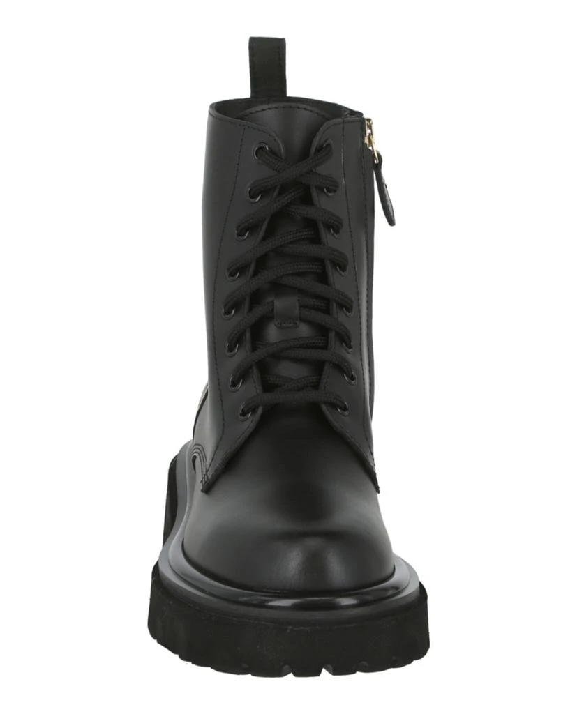 商品Moschino|Logo Leather Combat Boots,价格¥3659,第4张图片详细描述