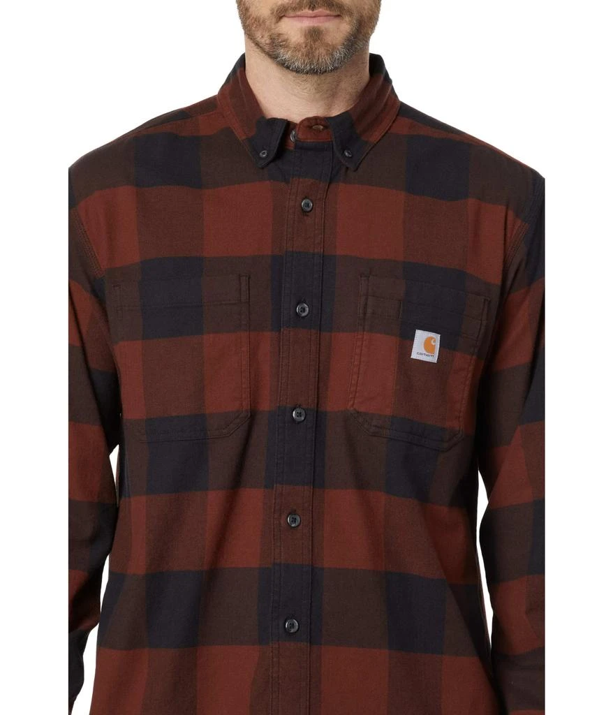 商品Carhartt|Rugged Flex® Relaxed Fit Midweight Flannel Long Sleeve Plaid Shirt,价格¥375,第3张图片详细描述