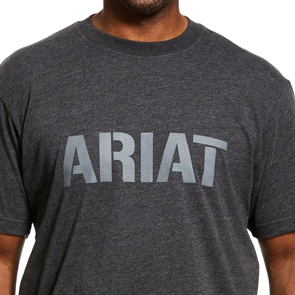 商品Ariat|Rebar Cotton Strong Block Crew Neck Short Sleeve T-Shirt,价格¥188,第2张图片详细描述