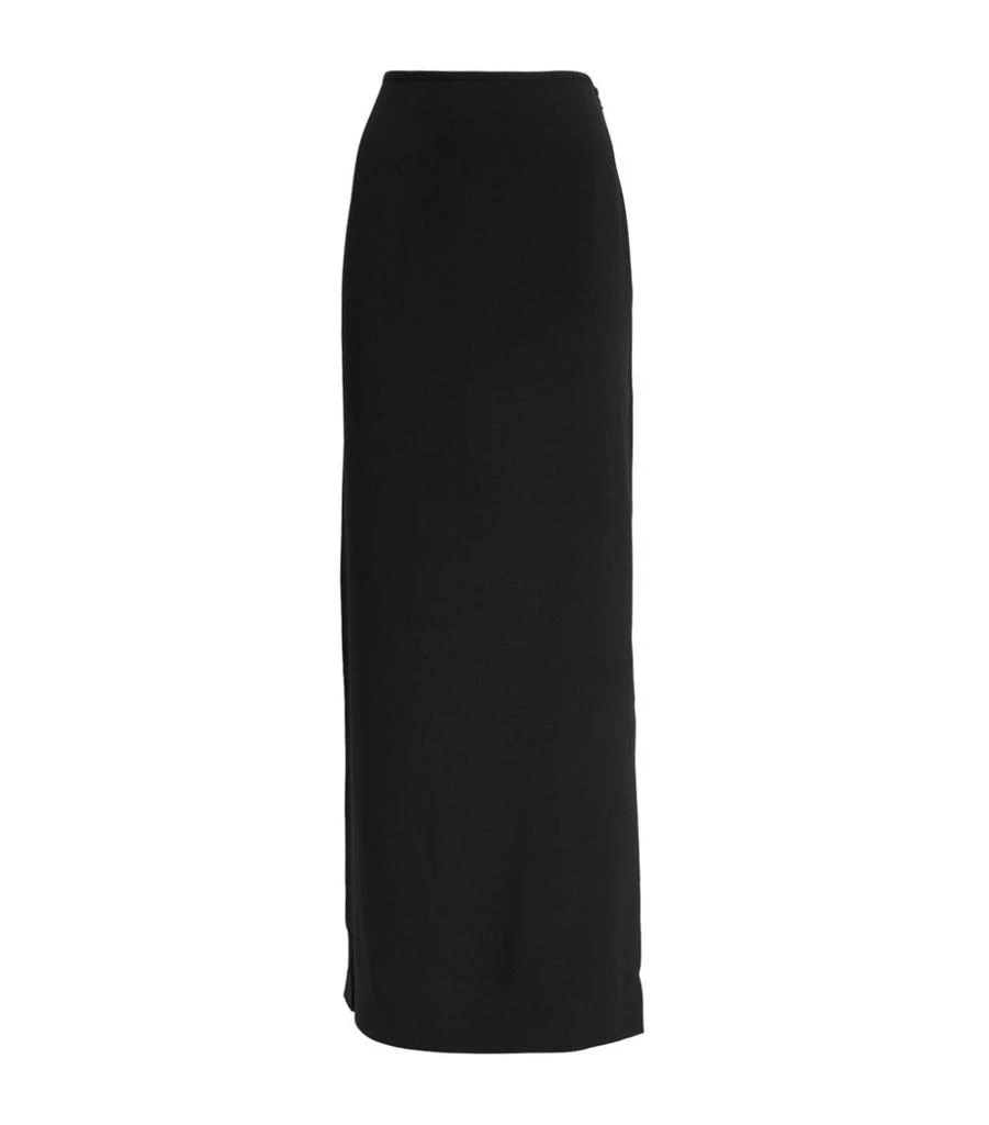 商品St. John|Satin Crepe Maxi Skirt,价格¥3786,第1张图片