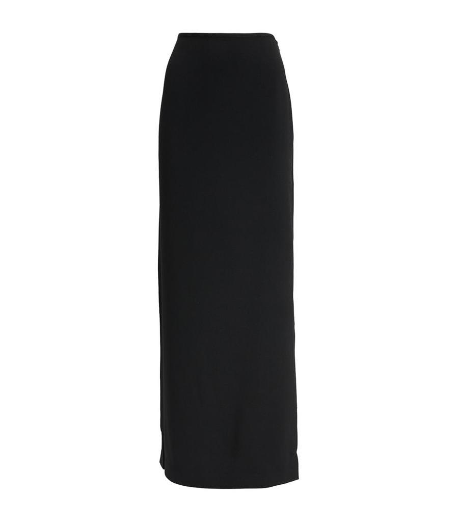 商品St. John|Satin Crepe Maxi Skirt,价格¥4897,第1张图片