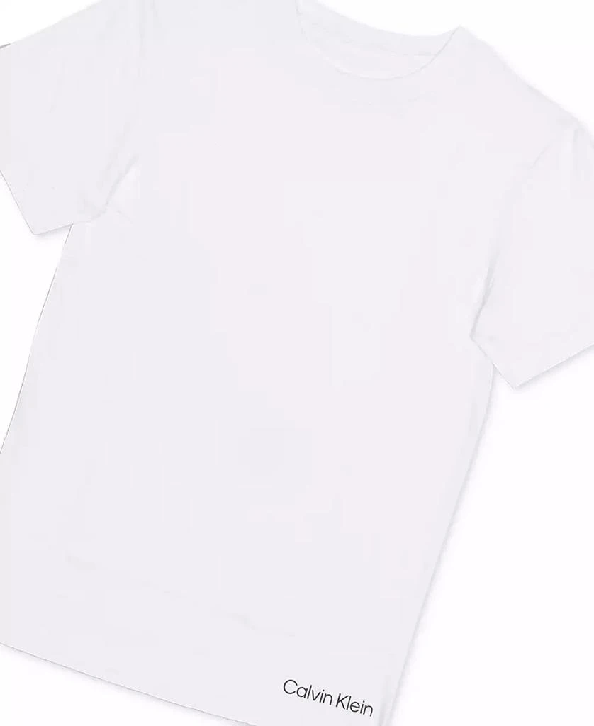 商品Calvin Klein|Little & Big Boys Cotton T-Shirts, Pack of 3,价格¥133,第3张图片详细描述