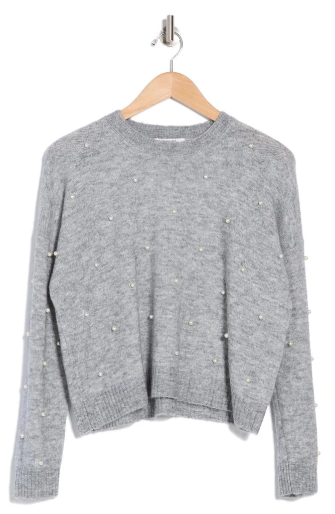 商品Splendid|Imitation Pearl Sweater,价格¥256,第3张图片详细描述