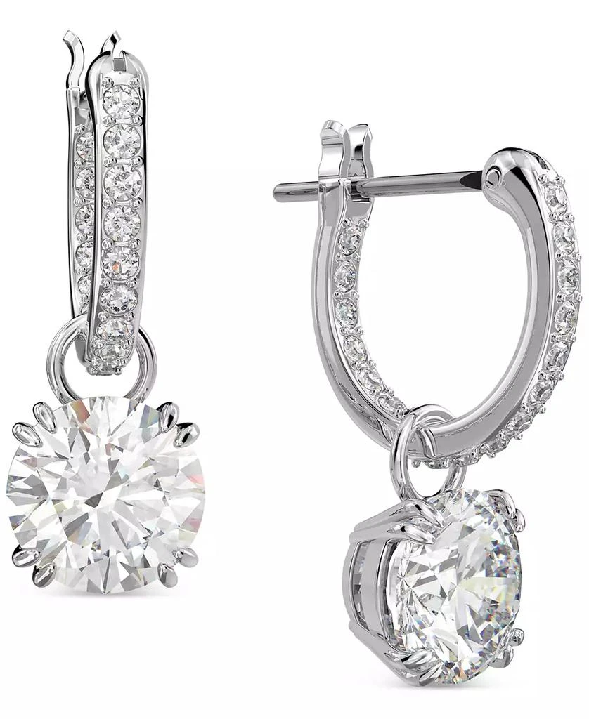 商品Swarovski|Silver-Tone Constella Crystal Drop Earrings,价格¥957,第1张图片