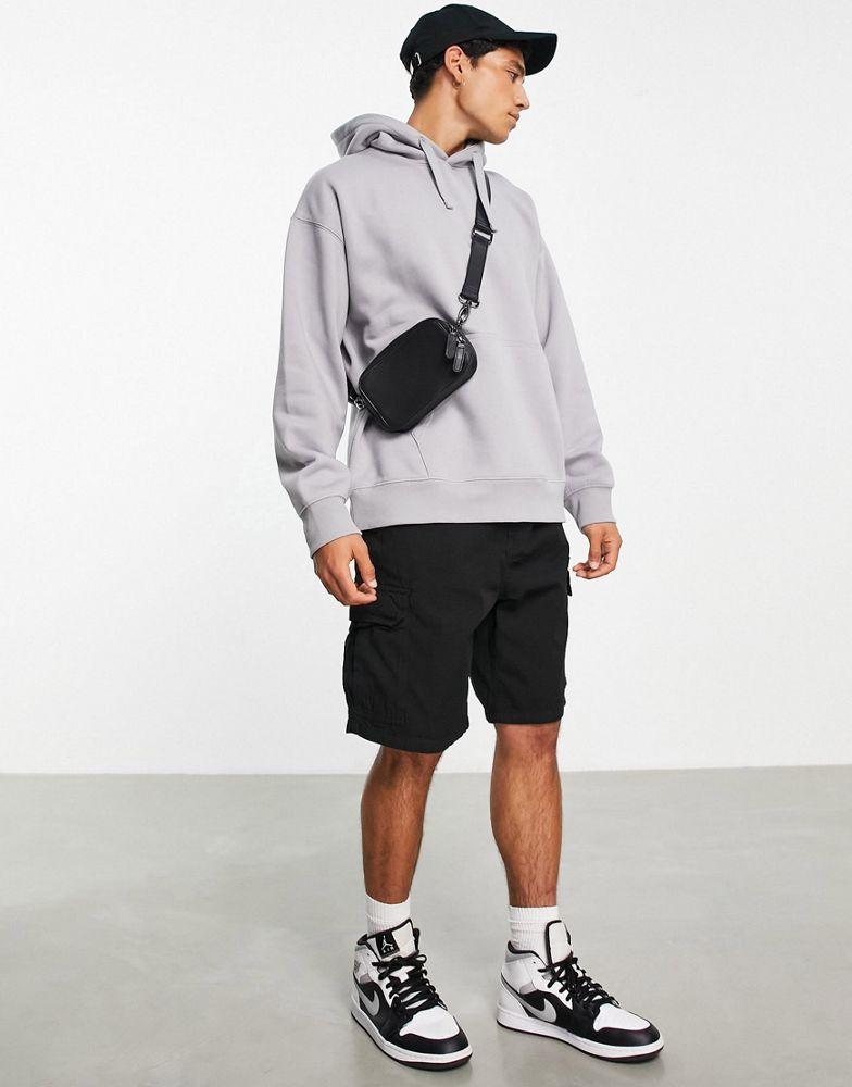 ASOS DESIGN super oversized hoodie in grey商品第1张图片规格展示