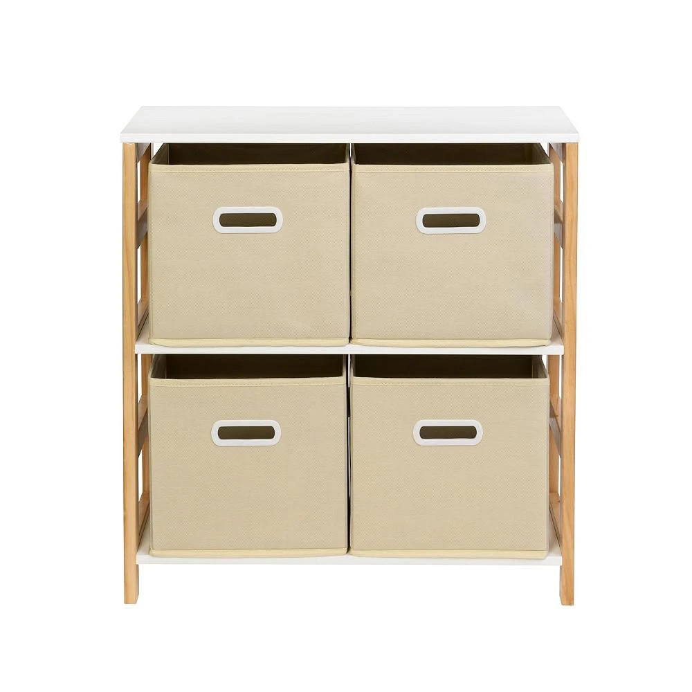 商品Honey Can Do|4-Bin Kids Room or Playroom Organizer,价格¥1392,第1张图片