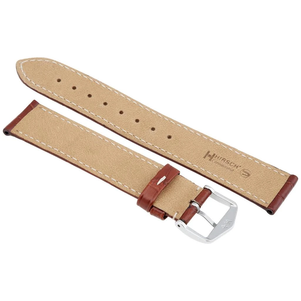 商品Hirsch|Connoisseur Unisex 19 mm Alligator Leather Watch Band 02007079-2-19,价格¥1104,第2张图片详细描述