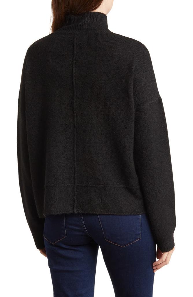 Cozy Exposed Seam Sweater商品第2张图片规格展示