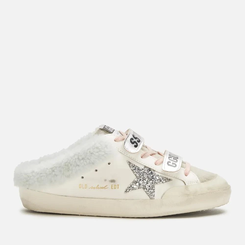 商品Golden Goose|Golden Goose Women's Superstar Sabot Leather/Shearling Mules,价格¥4229,第1张图片