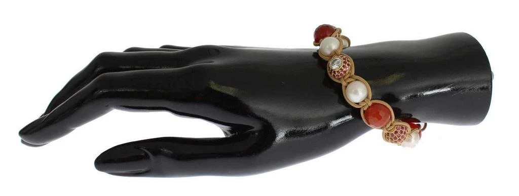 Nialaya CZ Carnelian Pearl 925 Silver Bracelet 商品