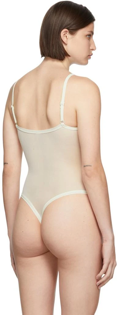 商品SKIMS|Off-White Summer Mesh Strappy Bodysuit,价格¥553,第3张图片详细描述