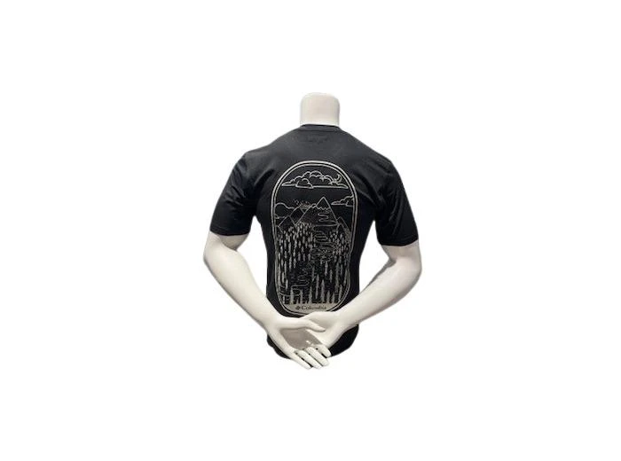 商品Columbia|M EU Poplar Hill™ Graphic SS Shirt Noir,价格¥261,第1张图片