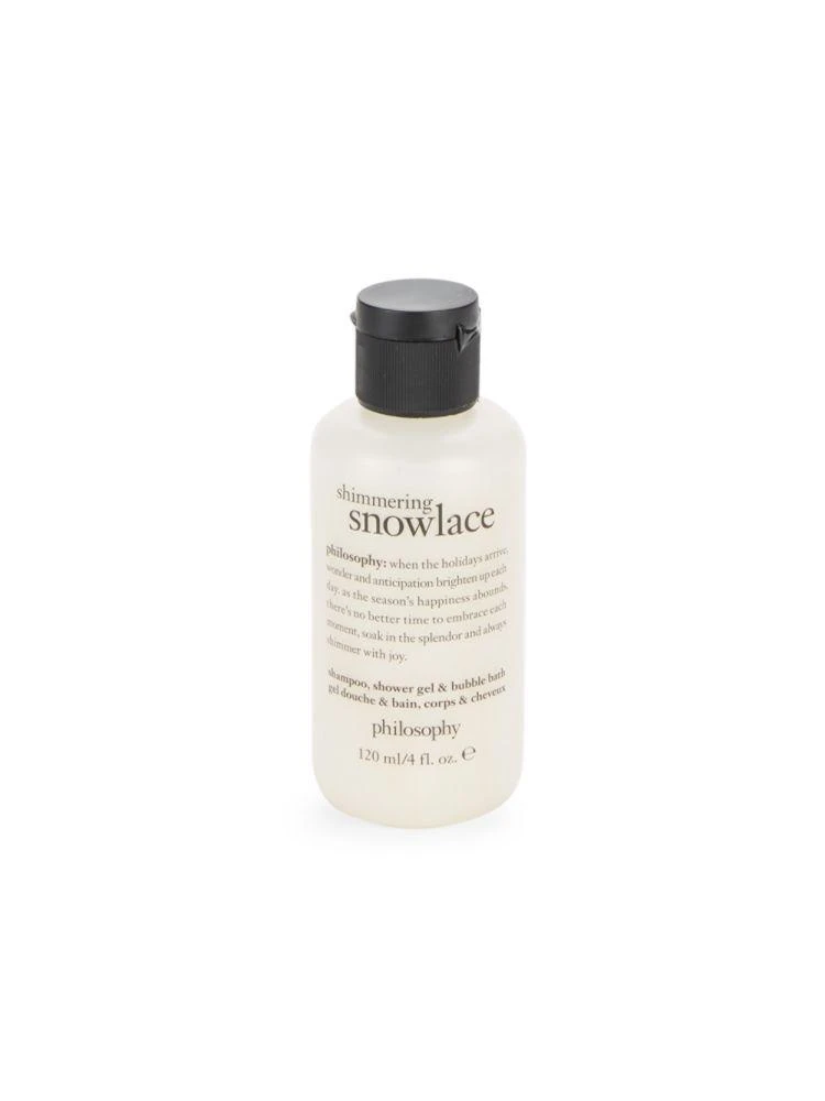 商品philosophy|Philosophy Shimmering Snowlace Shampoo, Shower Gel & Bubble Bath/4 oz.,价格¥56,第1张图片