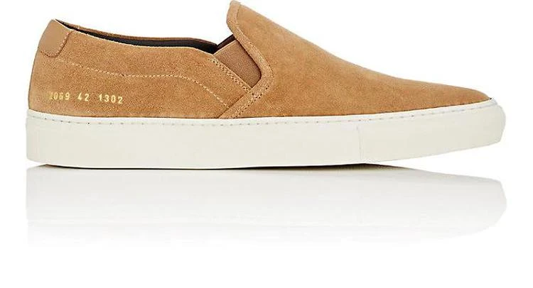 商品Common Projects|Retro Suede Slip-On Sneakers,价格¥1837,第1张图片