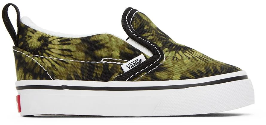 商品Vans|Baby Green Slip-On V Sneakers,价格¥168,第1张图片