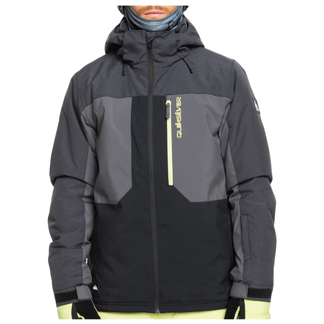 商品【商品预售7天】 Quiksilver|Quiksilver 男士户外滑雪服上装 0046179TRUEBLACK 黑色,价格¥1566 描述