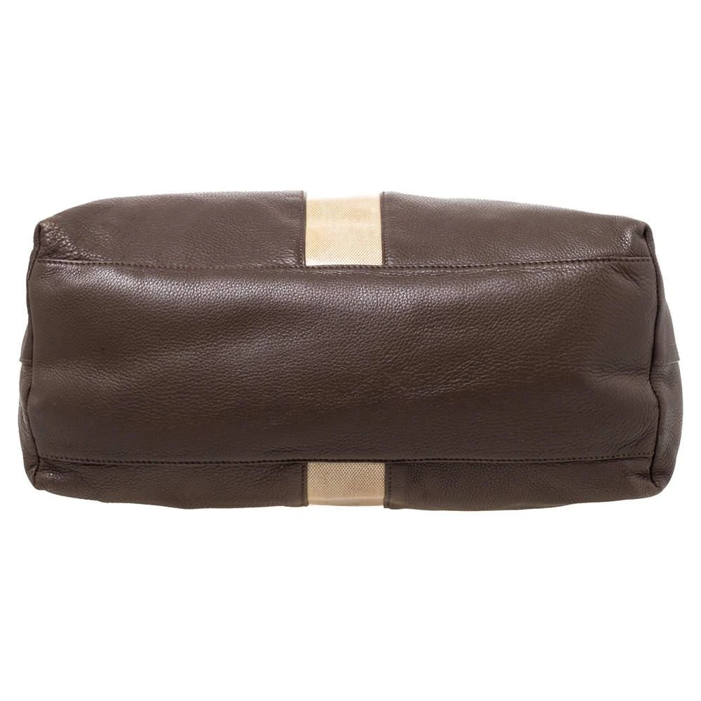 Tory Burch Brown/Beige Leather Shopper Tote 商品