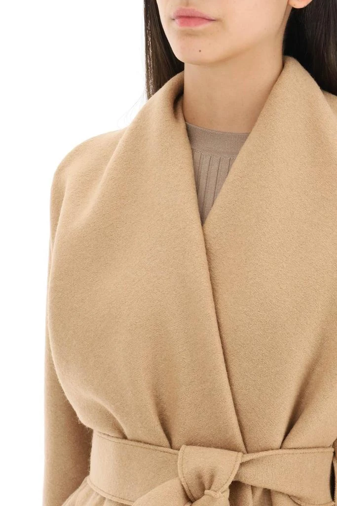 商品Harris Wharf London|LONG COAT IN PRESSED WOOL,价格¥2775,第5张图片详细描述