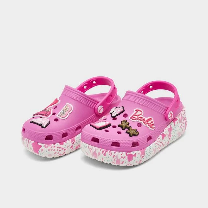商品Crocs|Girls' Little Kids' Crocs x Barbie Cutie Crush Clog Shoes,价格¥453,第2张图片详细描述