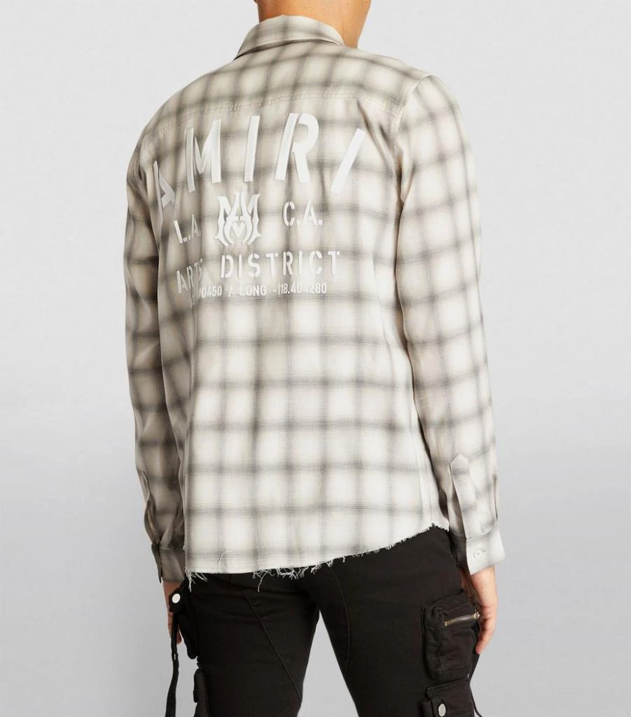 商品AMIRI|Logo Check Shirt,价格¥5333,第4张图片详细描述