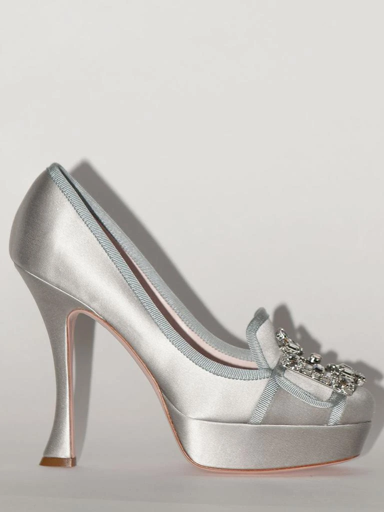 商品Roger Vivier|120mm Lvr Exclusive Satin Pumps,价格¥5298,第1张图片