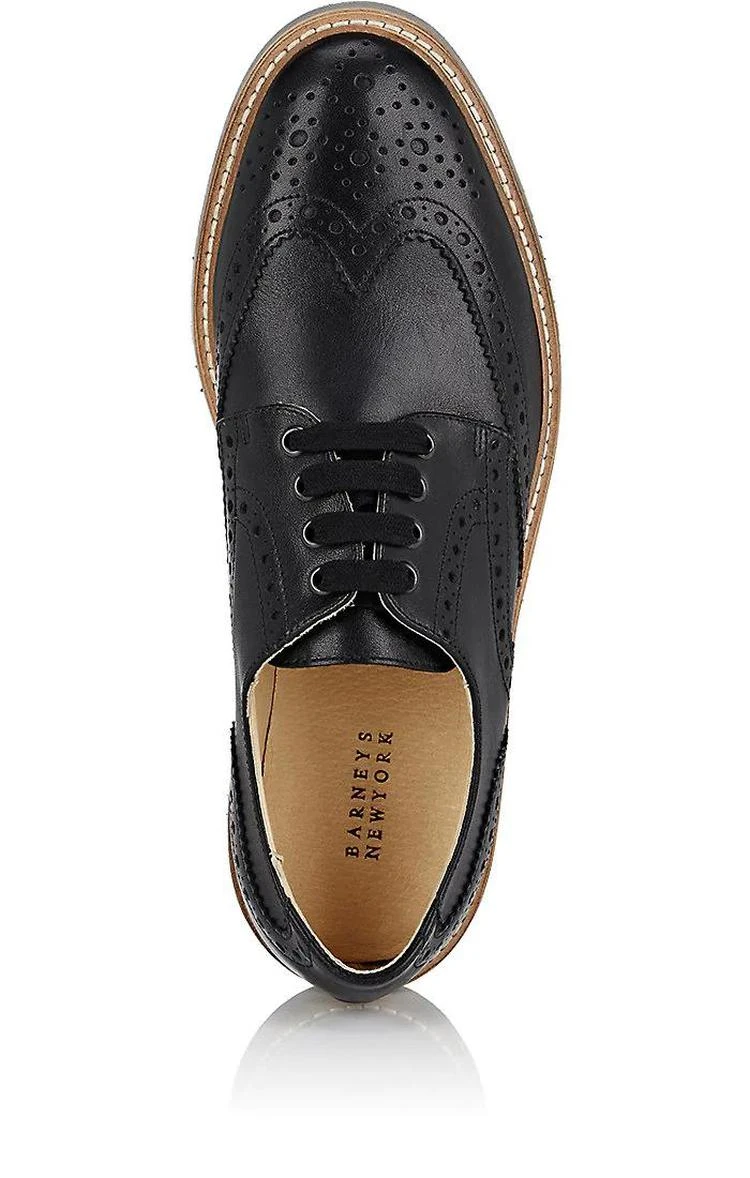 商品Barneys New York|Leather Wingtip Bluchers,价格¥1035,第4张图片详细描述