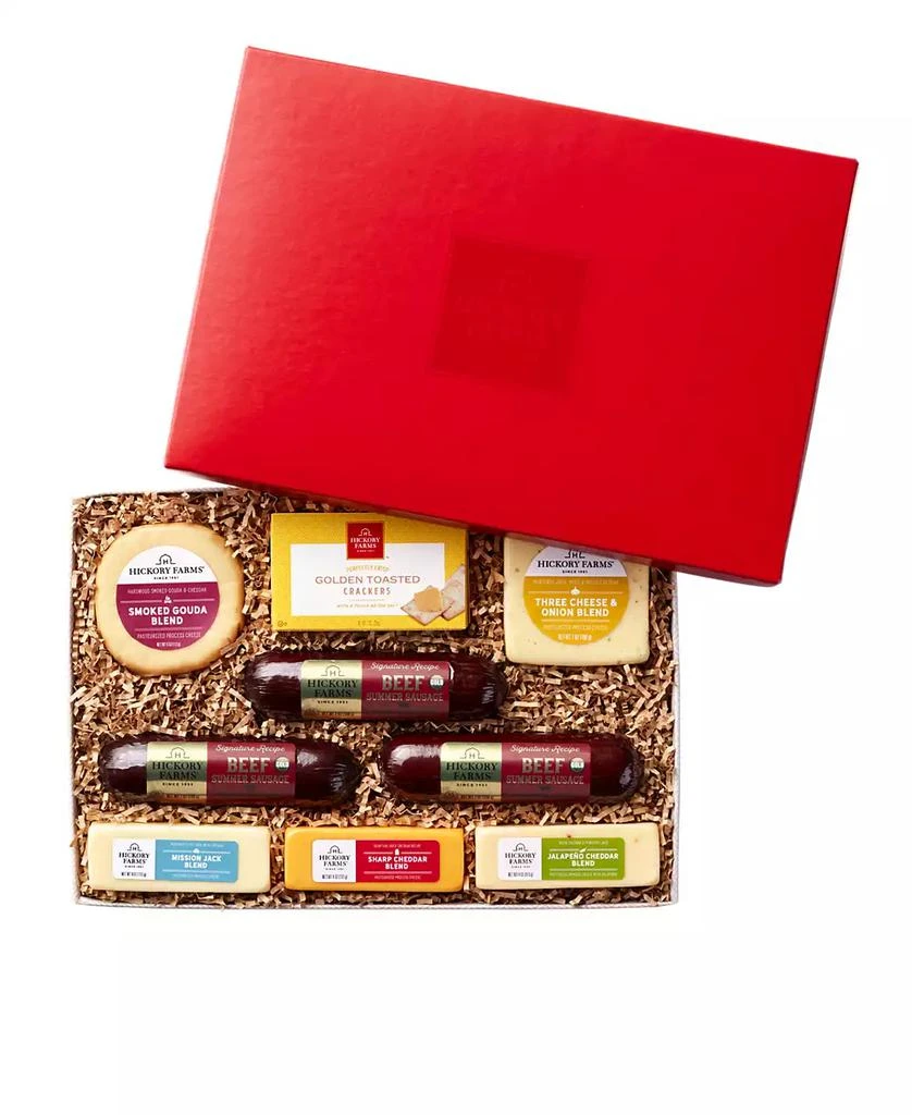 商品Hickory Farms|Hearty Selection Gift Box, 9 Piece,价格¥676,第1张图片