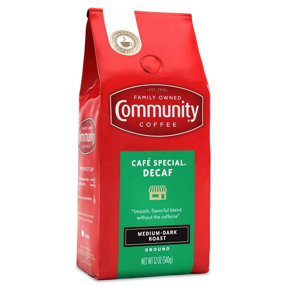Cafe Special Decaf Medium-Dark Roast Premium Ground Coffee, 12 Oz - 6 Pack 商品