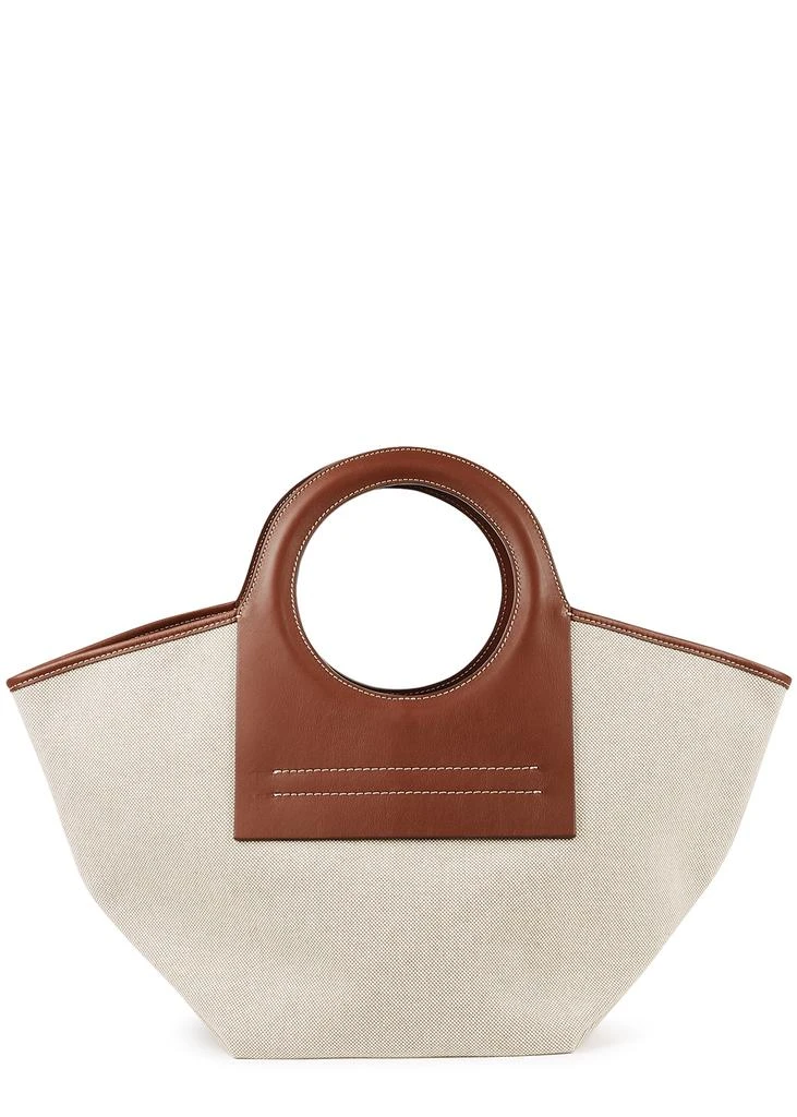 商品Hereu|Cala small leather and canvas tote,价格¥1554,第1张图片