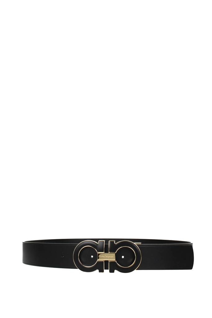 Regular belts Leather Black商品第1张图片规格展示