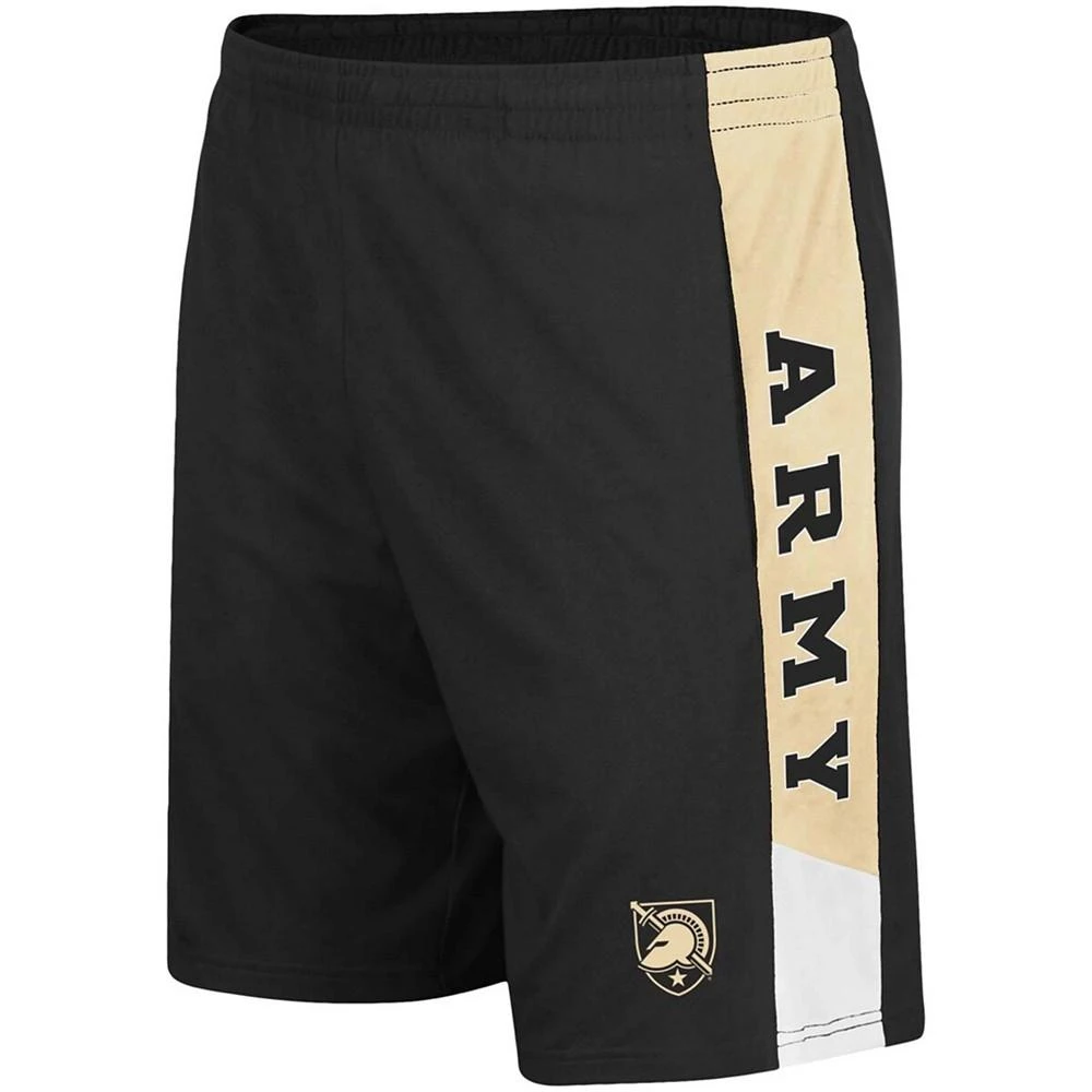 商品Colosseum|Men's Black Army Black Knights Wonkavision Shorts,价格¥241,第3张图片详细描述