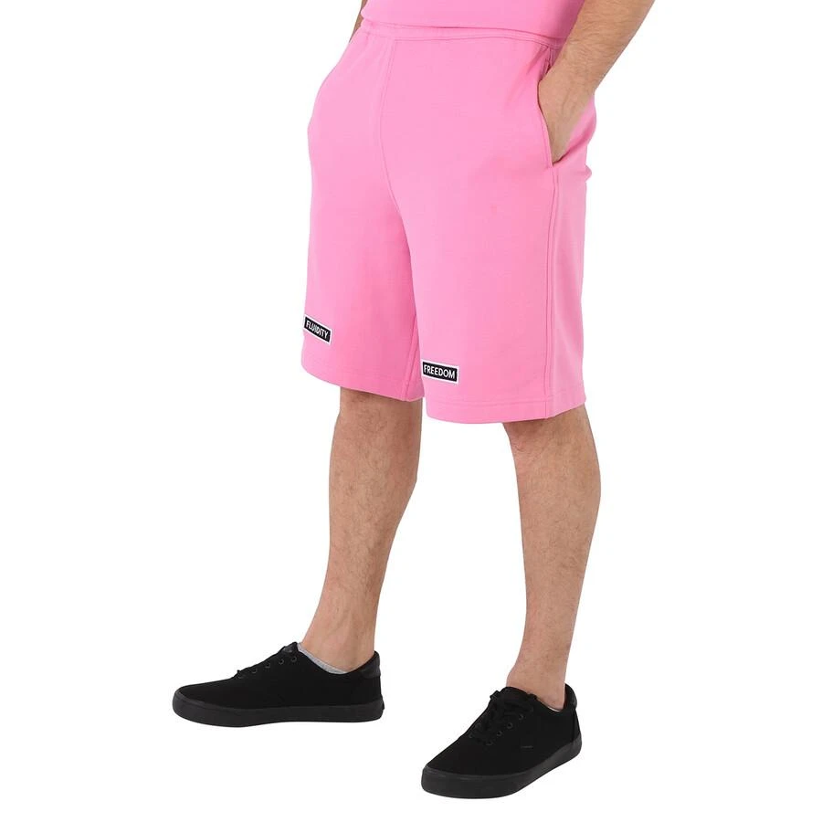 商品Burberry|Men's Bubblegum Pink Jersey Shorts,价格¥688,第3张图片详细描述