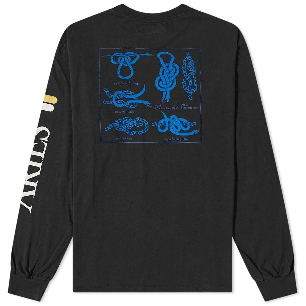 商品Aries|Aries x Fila Long Sleeve Vela Nera Myth Tee,价格¥526,第2张图片详细描述