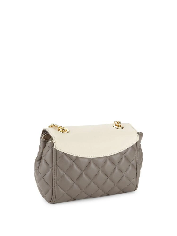 商品Moschino|Quilted Faux Leather Crossbody Bag,价格¥787,第4张图片详细描述