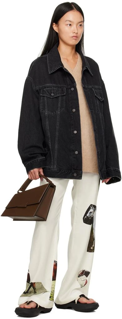 商品Acne Studios|Beige Brushed Sweater,价格¥2238,第4张图片详细描述