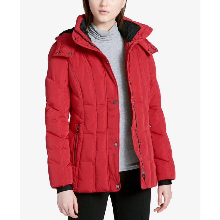 商品Calvin Klein|Hooded Puffer Coat,价格¥749,第4张图片详细描述