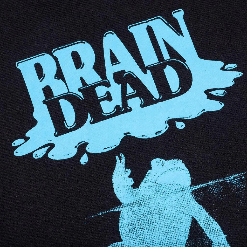 商品Brain Dead|Brain Dead Peace of Time Crewneck Sweatshirt - Black,价格¥456,第3张图片详细描述