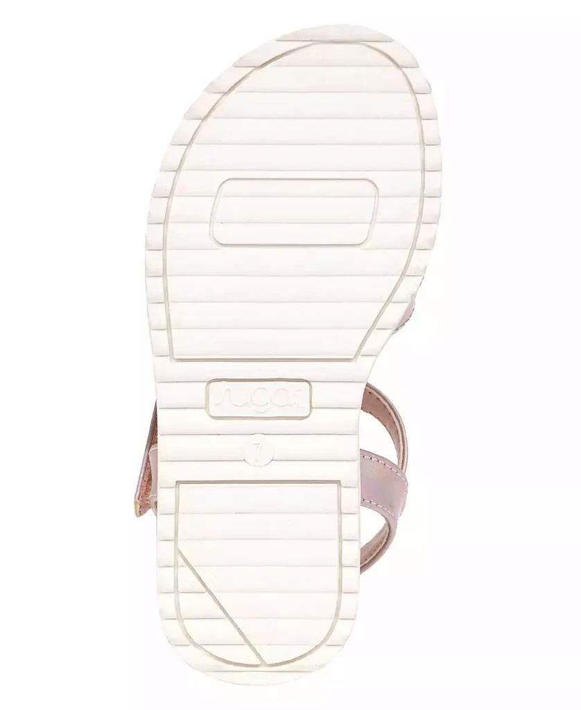 商品Sugar|Toddler and Little Girls Leche Frita Flat Sandals,价格¥168,第5张图片详细描述