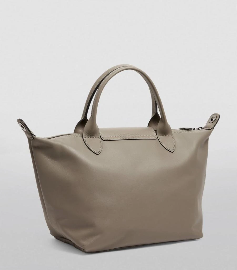 商品Longchamp|Medium Leather Le Pliage Top-Handle Bag,价格¥4011,第3张图片详细描述